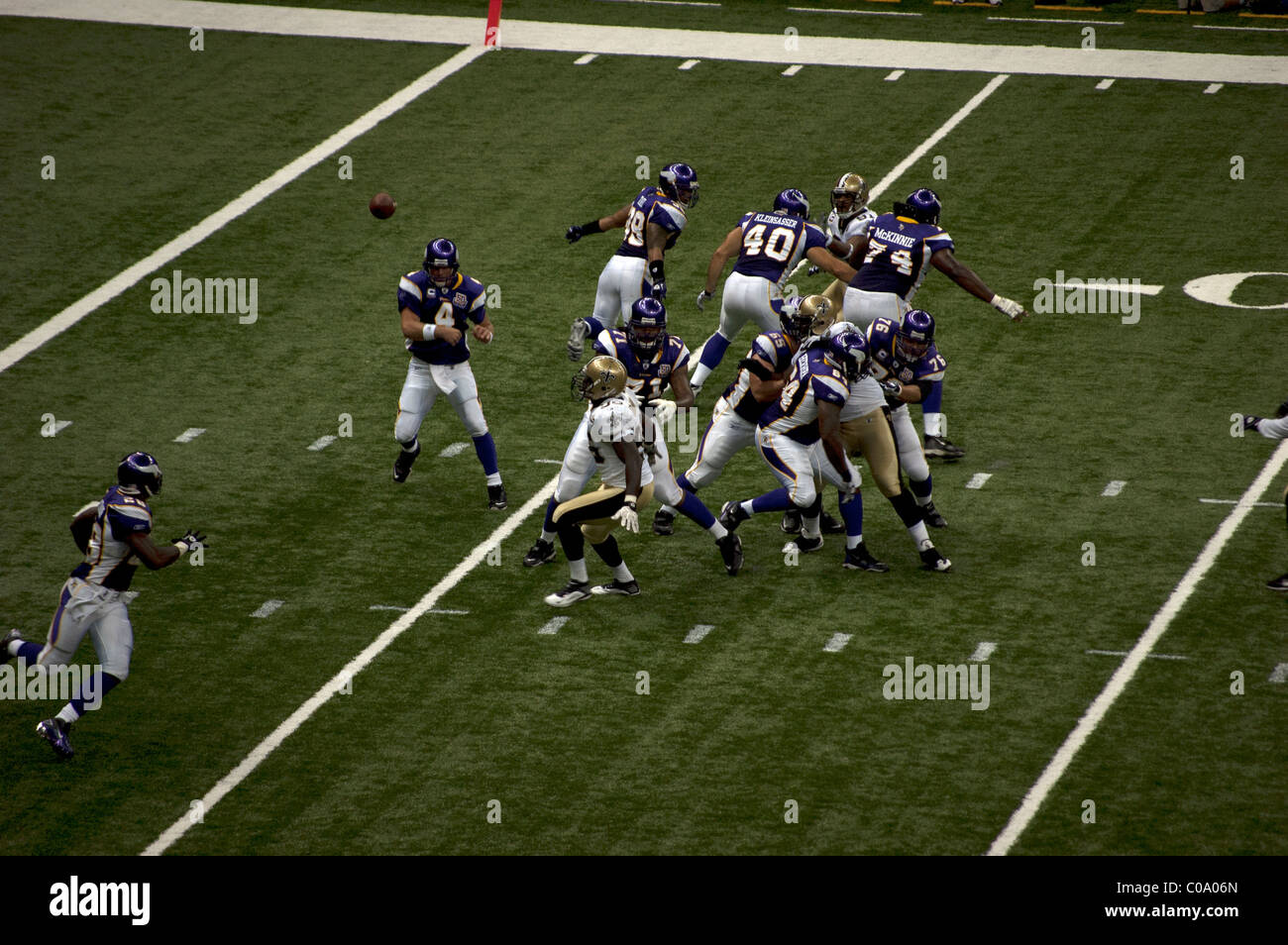 NFL's opening game of the 2010 season, Minnesota Vikings v Saints