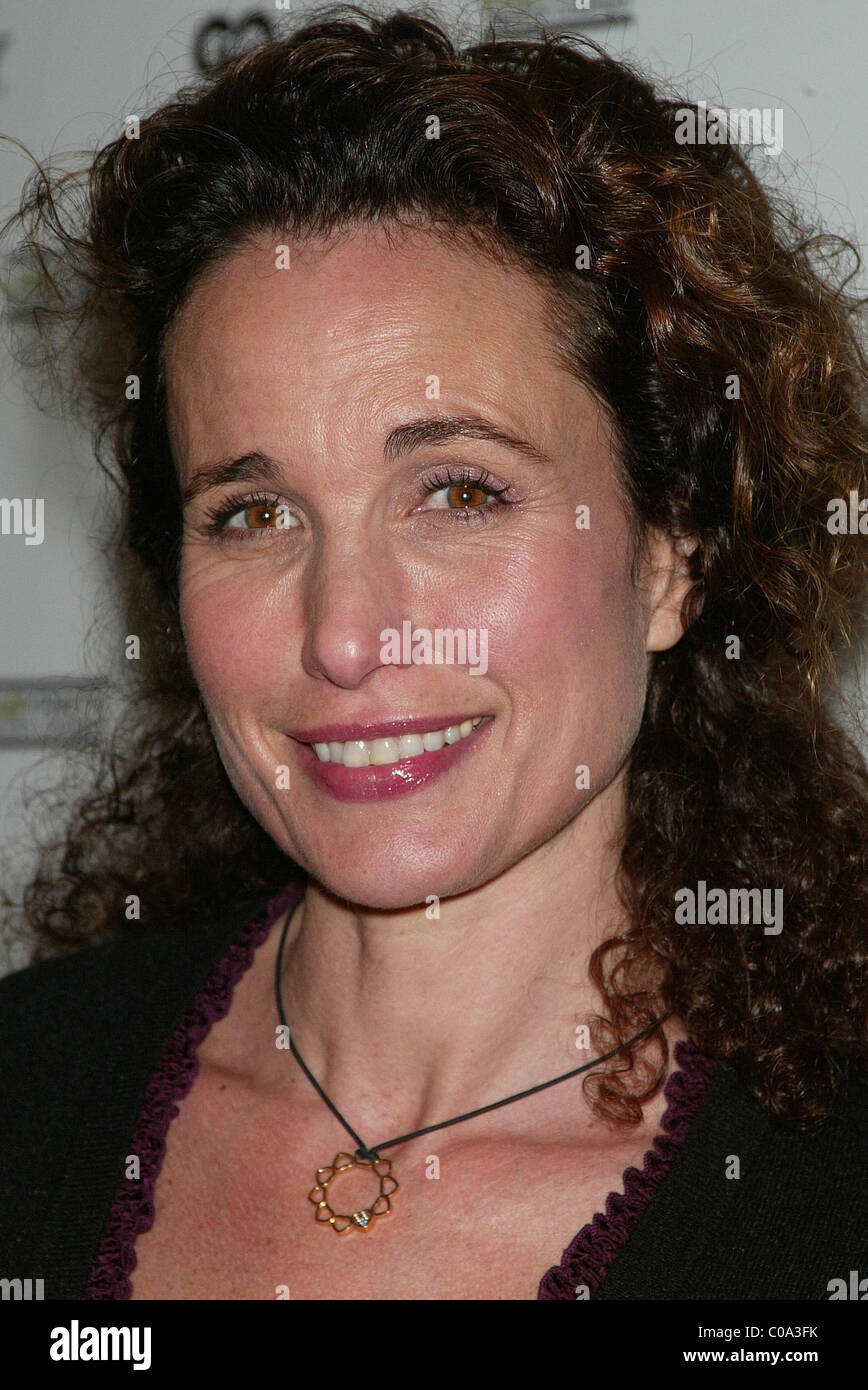 Andie MacDowell was born on 21st April 1958 Andie MacDowell at the 5th