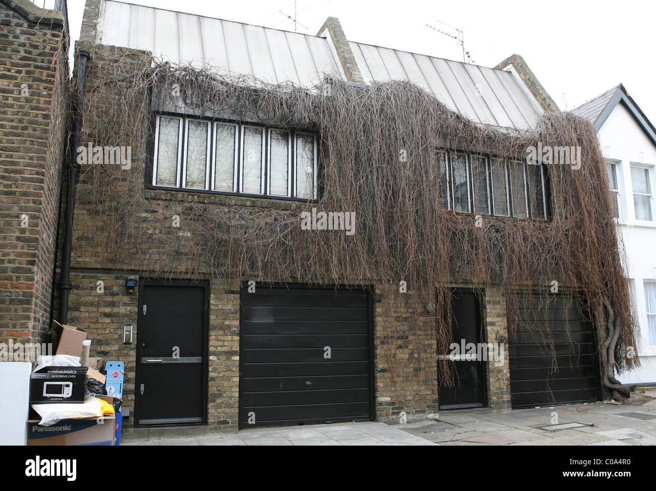 General view of the Camden home that Amy Winehouse has recently bought