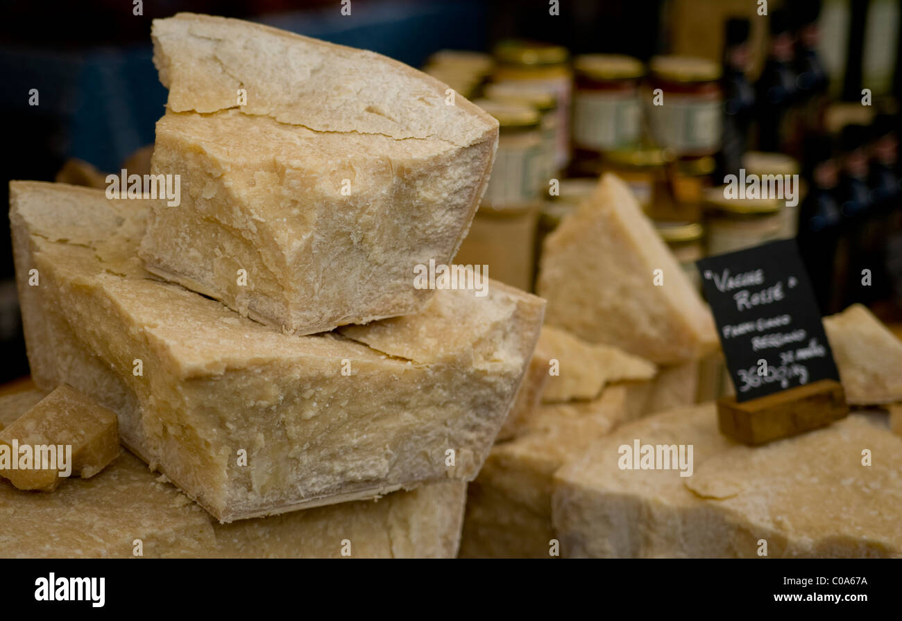 Parmesan cheese Stock Photo