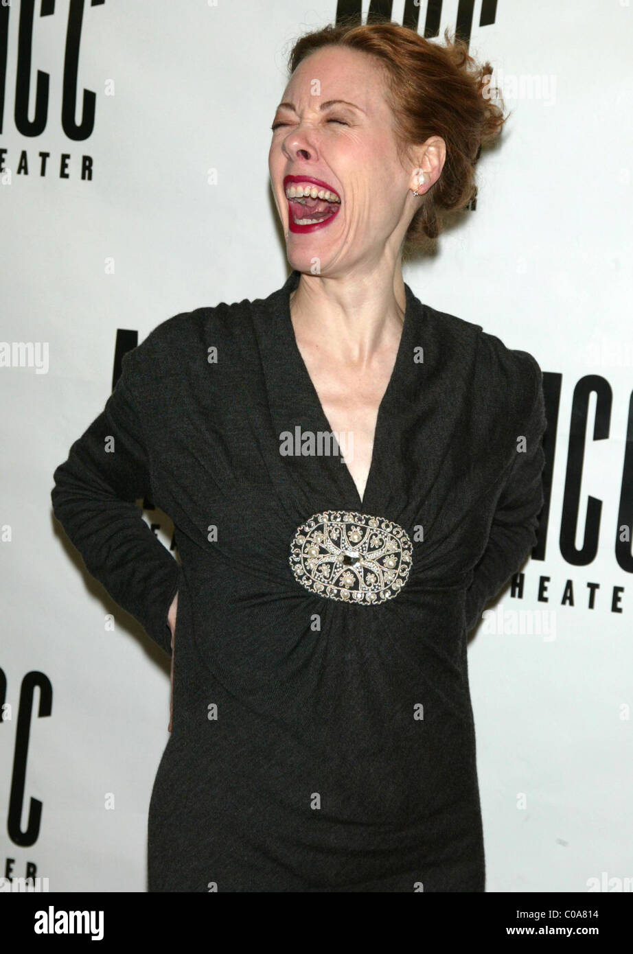 Veanne Cox  Opening night celebration of the Off-Broadway play 'Spain' held at Telsey & Company Studios New York City, USA - Stock Photo