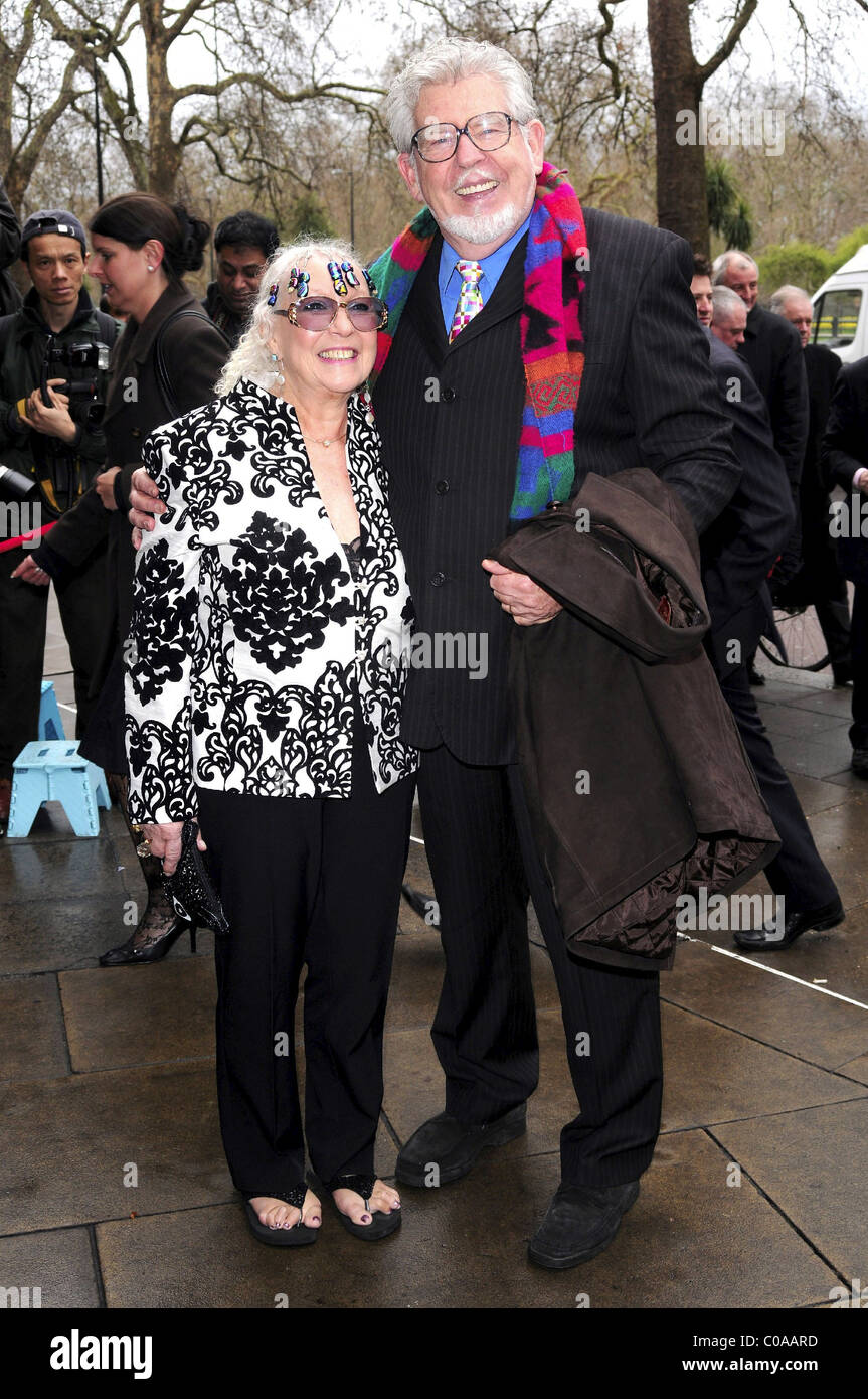 Rolf Harris and wife TRIC (Television and Radio Industries Club) Awards