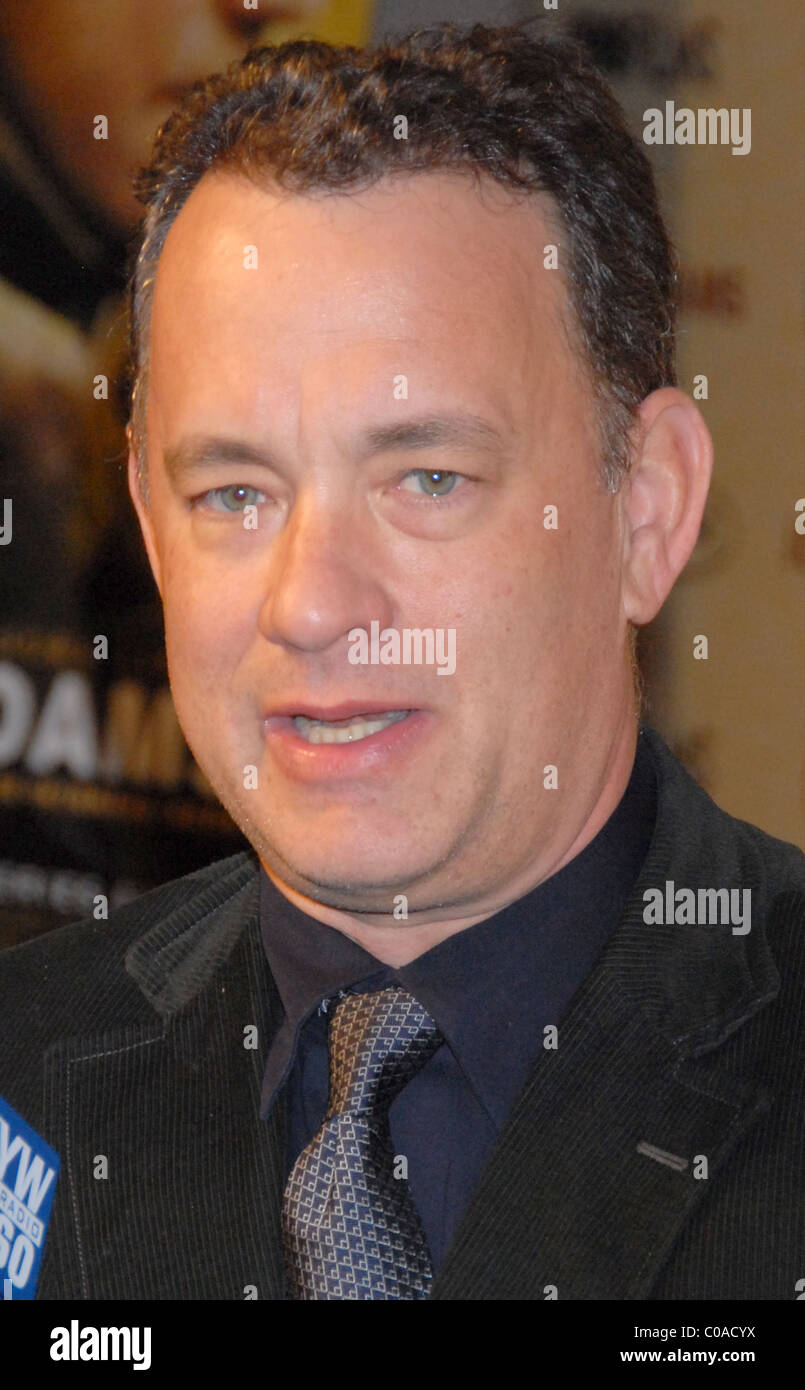 Tom Hanks Screening of of HBO's new mini series 'John Adams' at the National Constitution Center  Philadelphia, USA - 11.03.08 Stock Photo