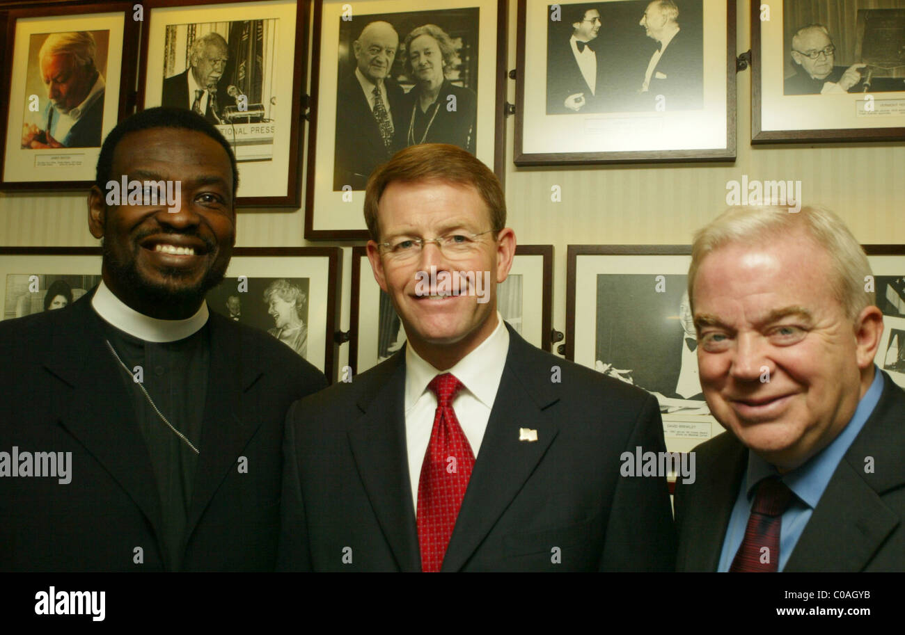 Bishop Harry Jackson, Tony Perkins, Guest 'Has the Religious Right Lost Its Way?' Book launch and News Conference held at the Stock Photo