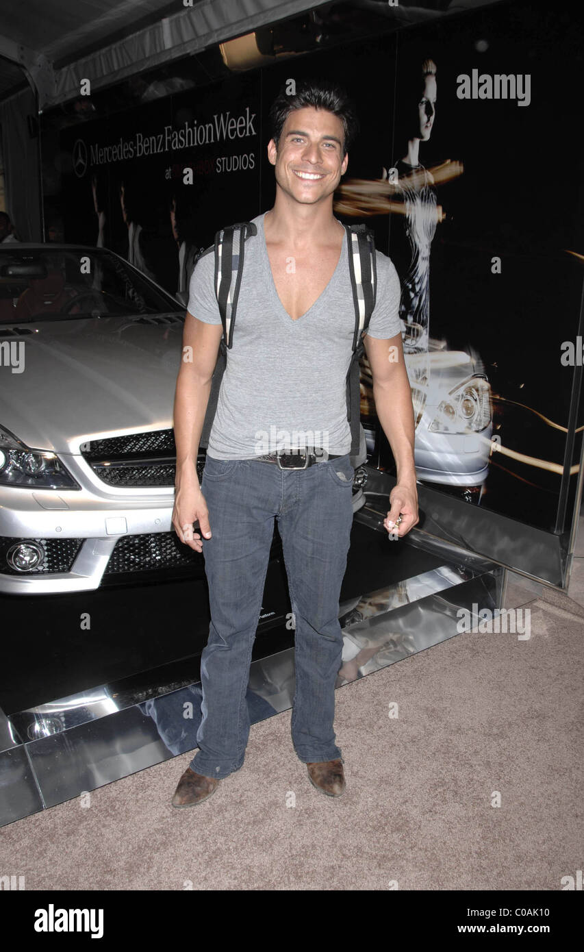 Model, Jax Taylor MercedesBenz Autumn 2008 LA Fashion Week Arrivals