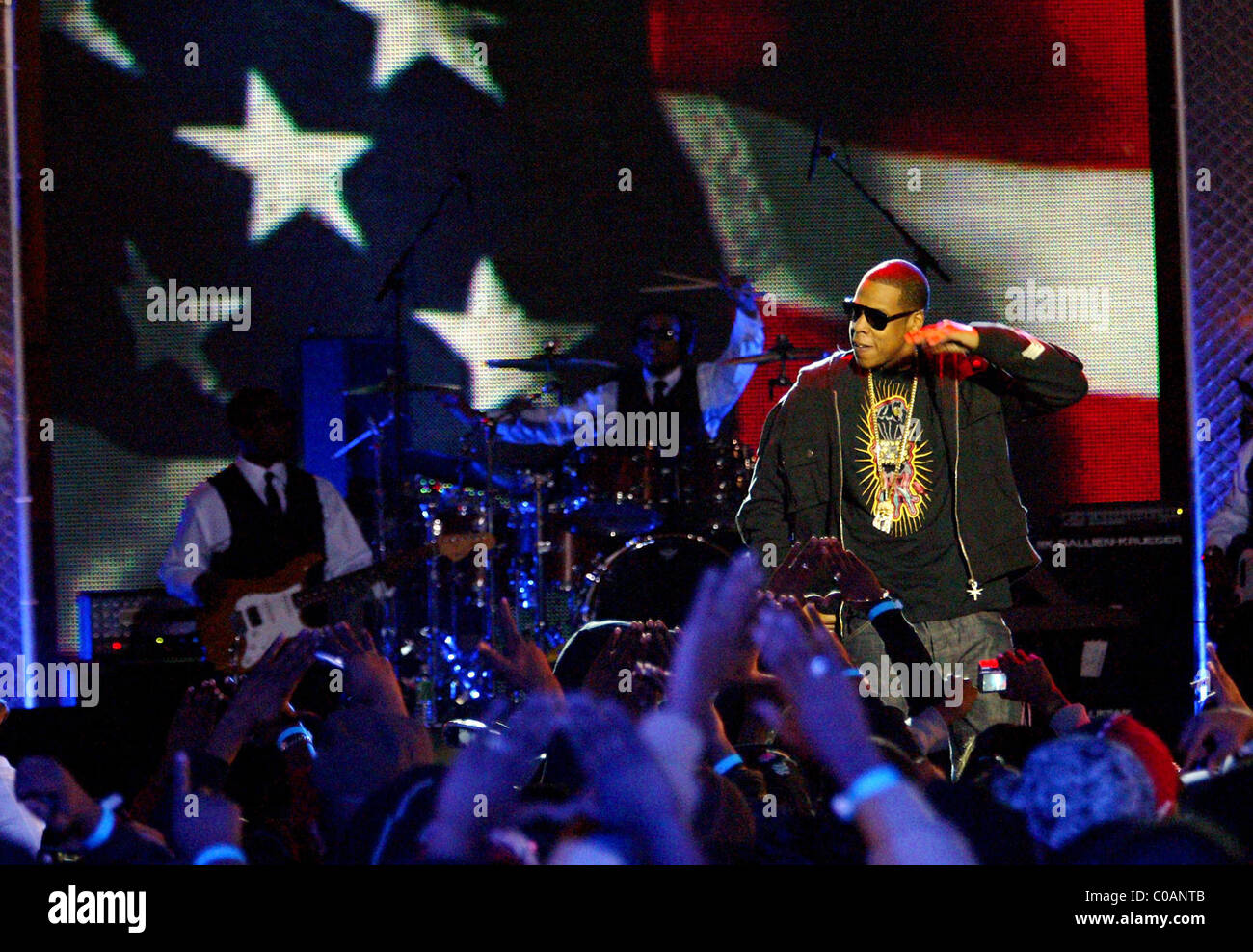 Photo: Jesse Itzler and Jay-Z at Yankees Stadium in New York City -  NYP20071008128 