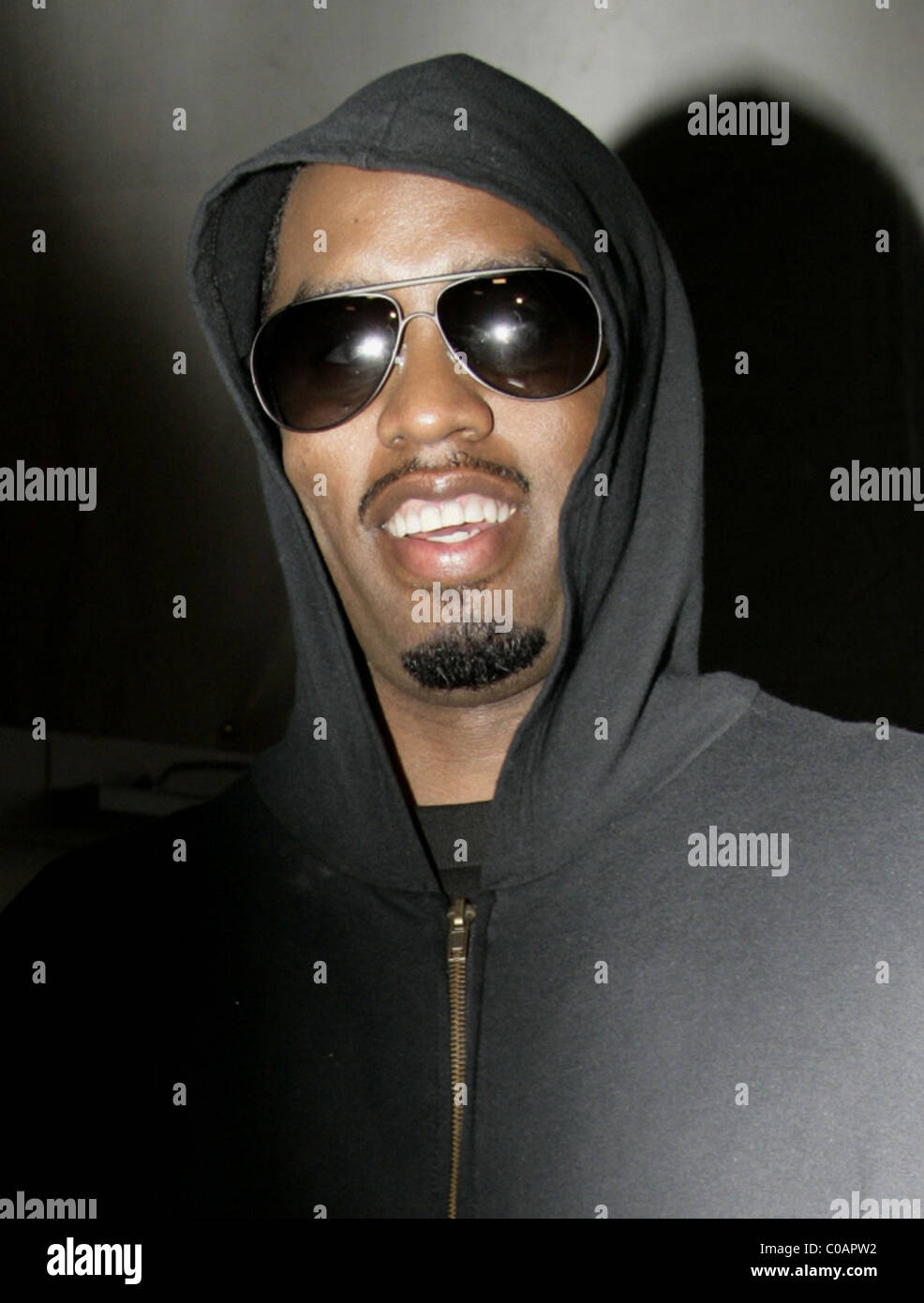 Sean 'P. Diddy' Combs arriving at Smashbox Studios for the Mercedes