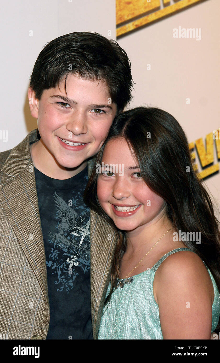 Wyatt Smith and Sister Chelsea Smith "Never Back Down" Premiere at the