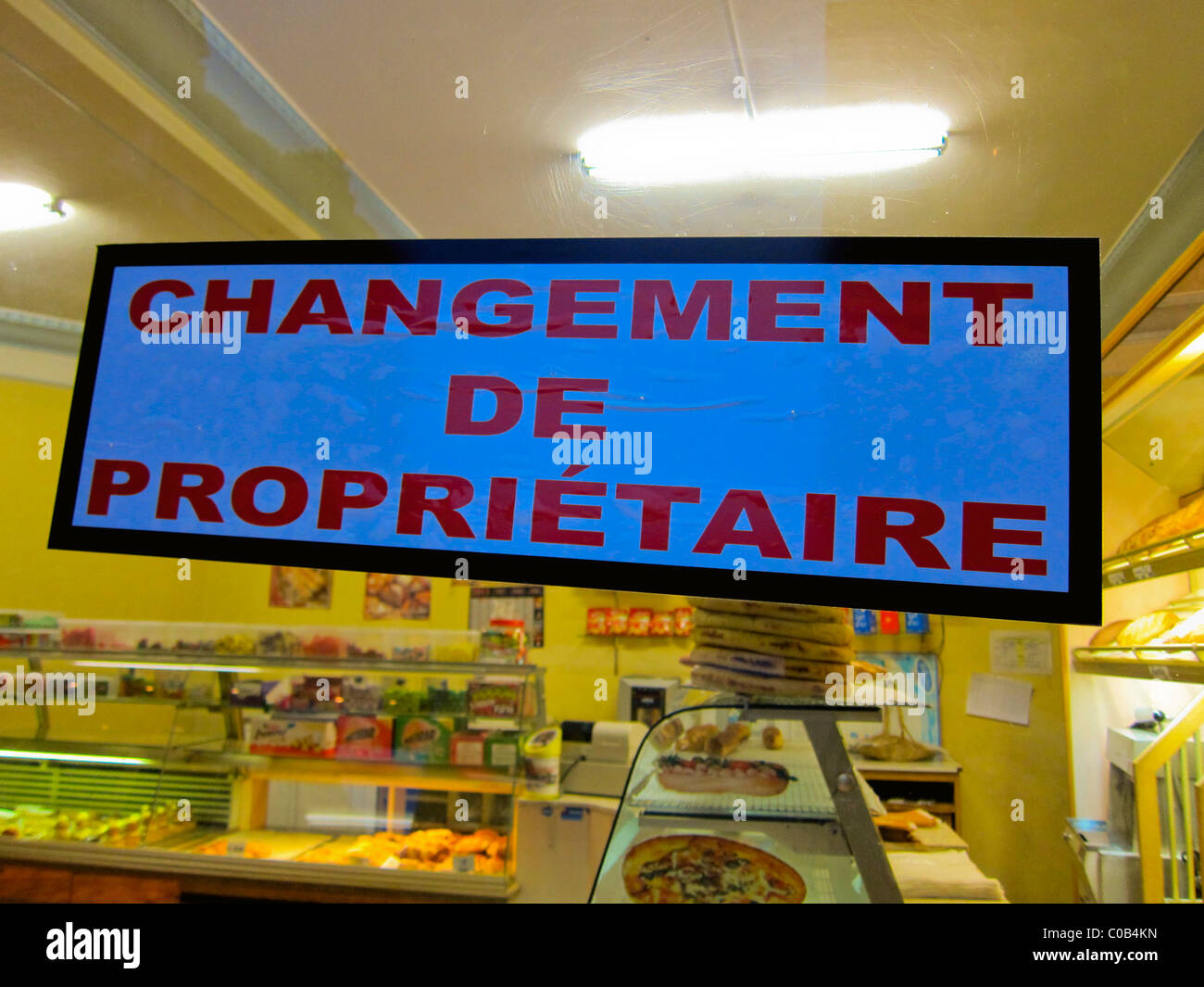 Paris, France, French Bakery Shop, Boulangerie Patisserie Sign on