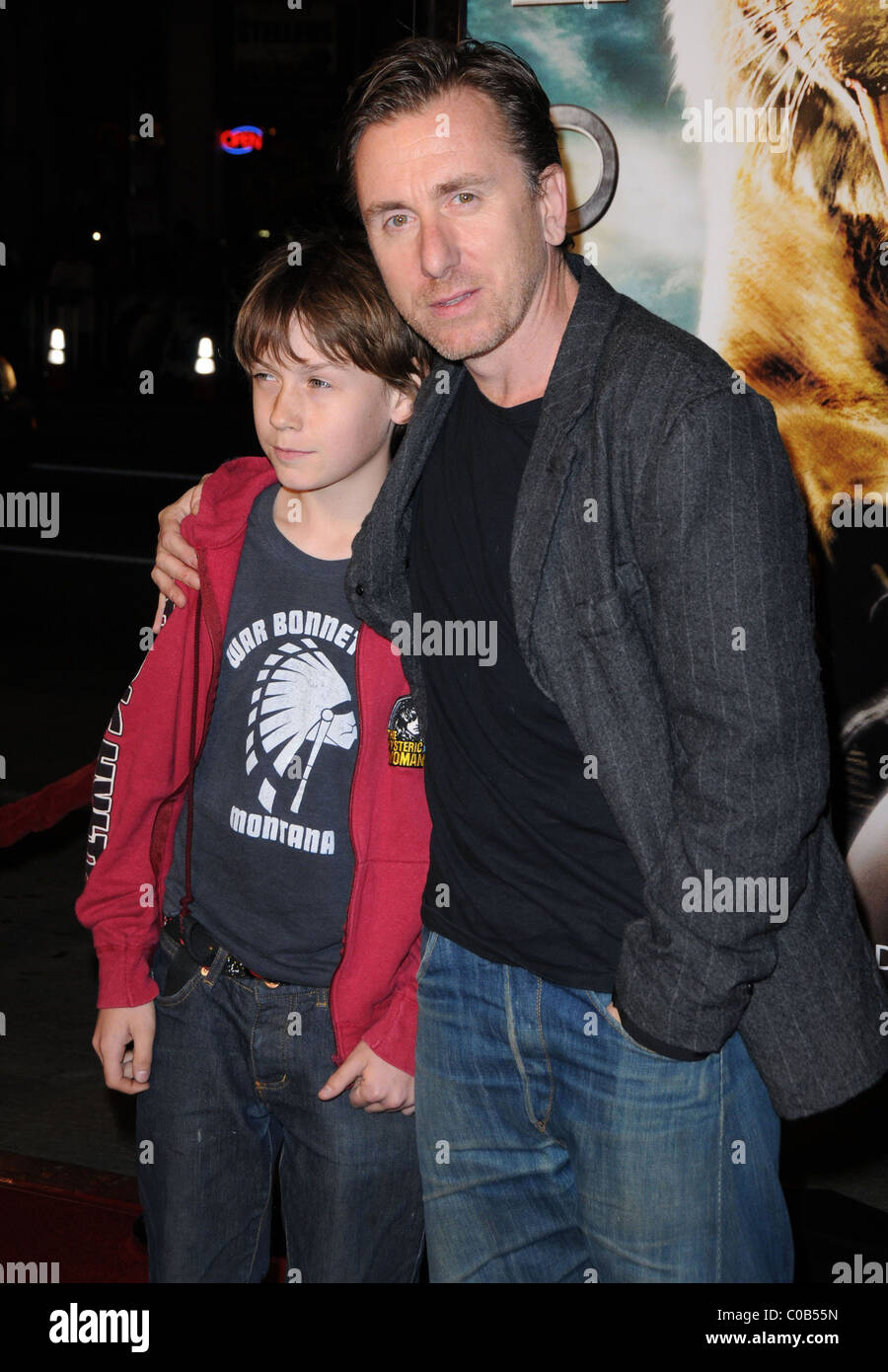 Tim Roth and son Hunter Roth Los Angeles Premiere of '10,000 BC' held ...