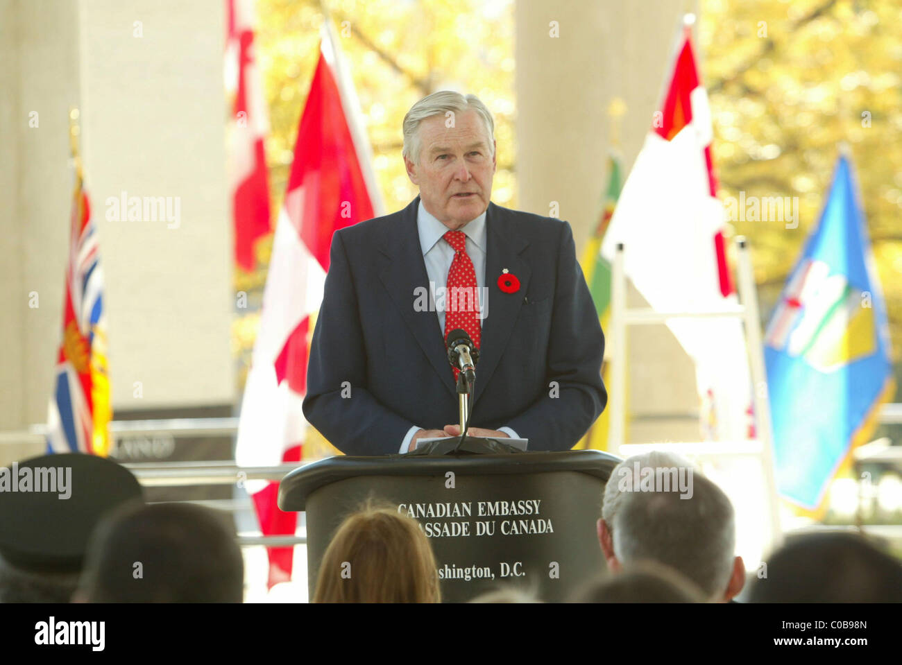 Remembrance Day Service Commemoration held at the Canadian Embassy ...