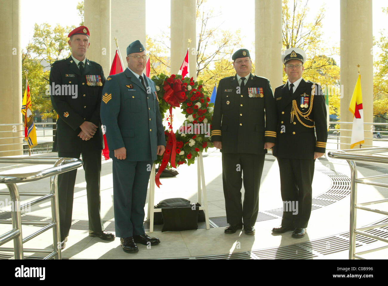 Remembrance Day Service Commemoration held at the Canadian Embassy ...