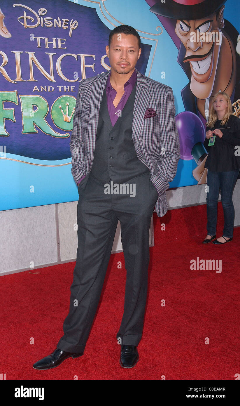 Terrence Howard 'The Princess And The Frog' premiere at Walt Disney Studios - Arrivals Burbank