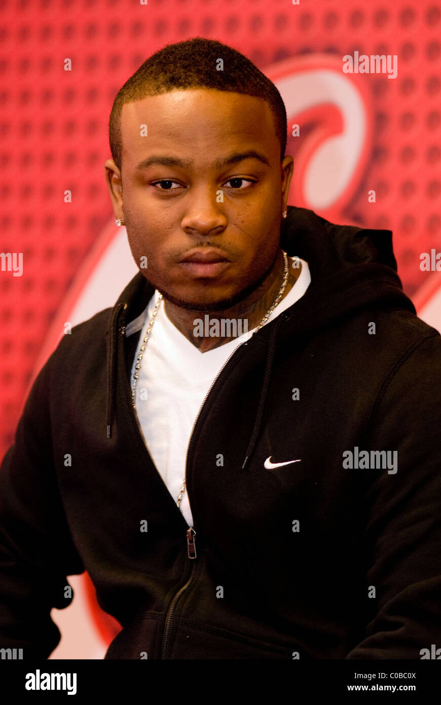 Pleasure P aka Marcus Cooper at the WGCI Coca Cola Lounge Chicago