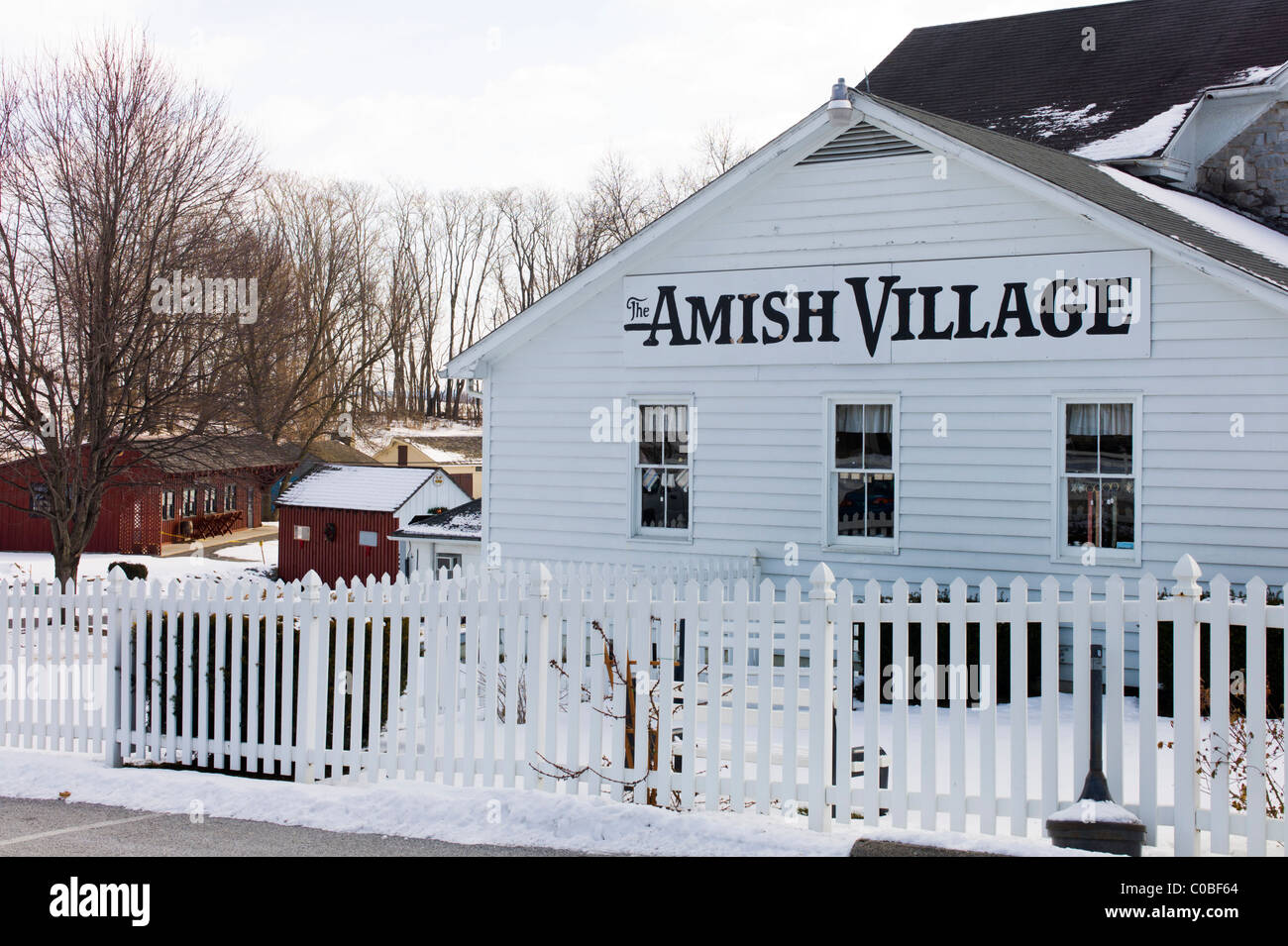 The Amish Village Lancaster County Pennsylvania USA Stock Photo Alamy