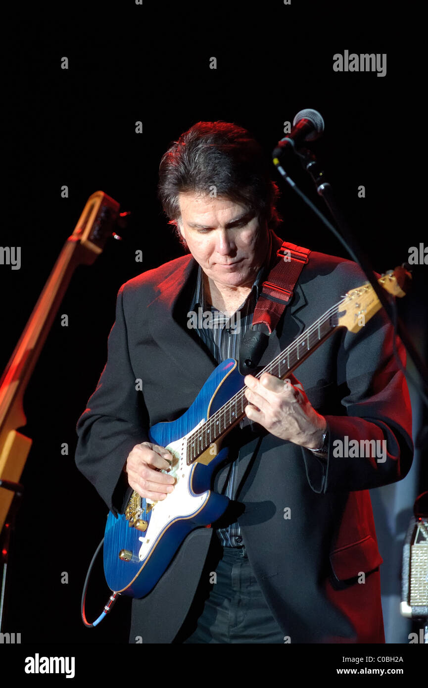 February 18, 2011, Sacramento, CA - Crystal Gayle performs on stage at Thunder Valley Casino in Rocklin, CA Stock Photo