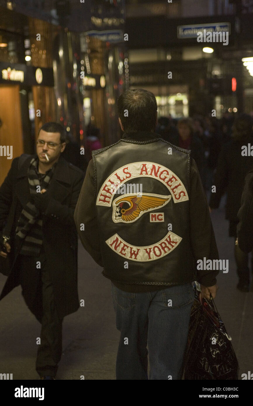 Hells angel jacket hi-res stock photography and images - Alamy