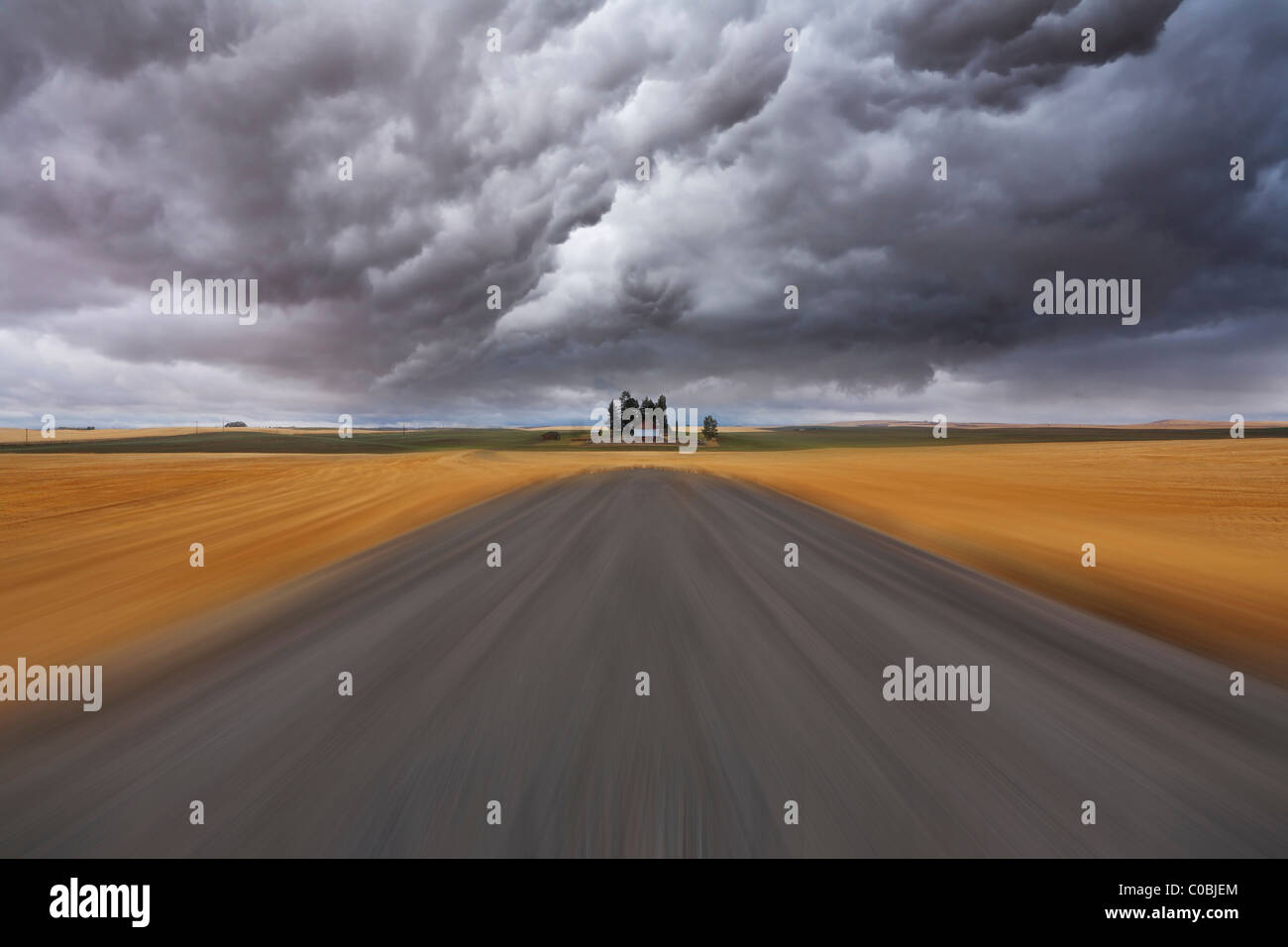 Field after harvesting dramatic hi-res stock photography and images - Alamy