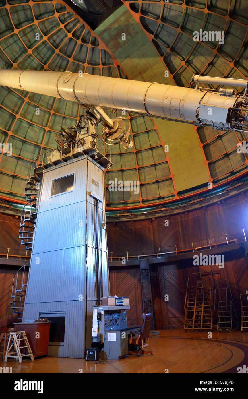 James Lick Observatory on Mt. Hamilton, San Jose, California (elevation 4200 ft) Stock Photo