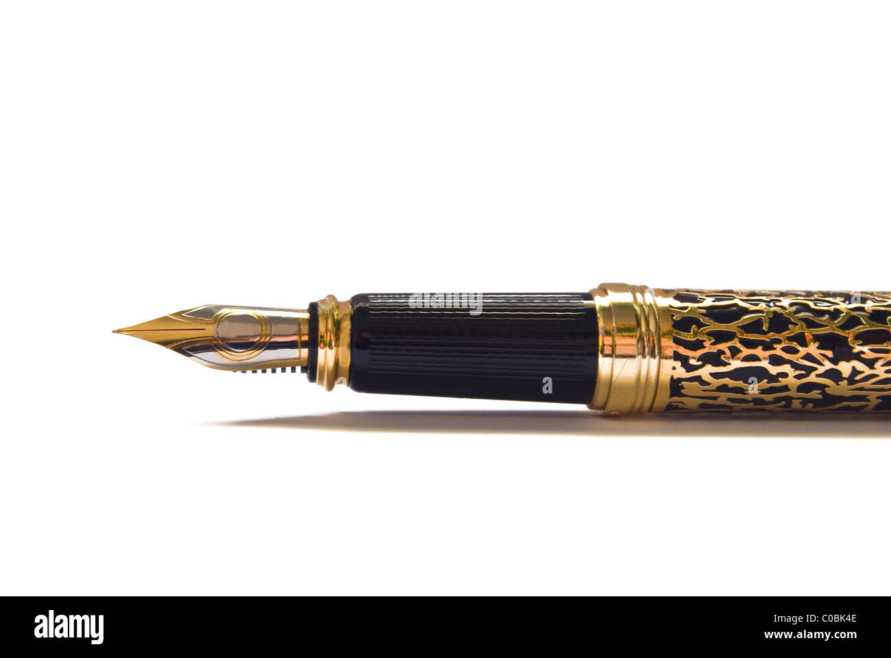 pen isolated on the white background Stock Photo - Alamy