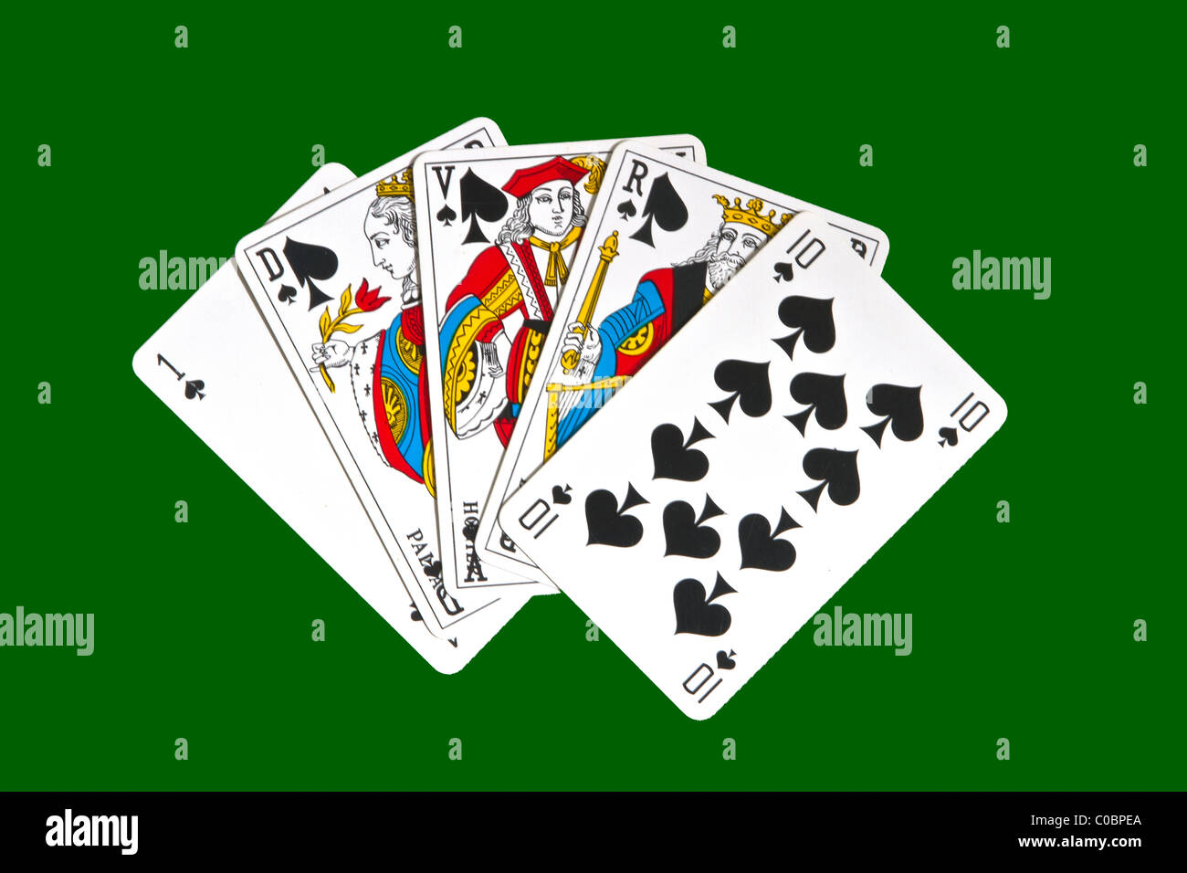 French playing cards hi-res stock photography and images - Alamy