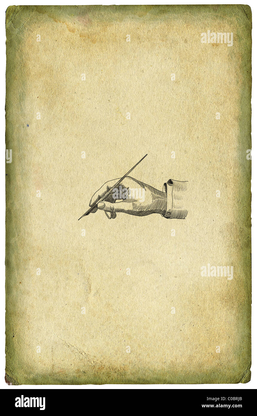 Old Paper With Hand Writting Illustration Stock Photo Alamy Old Paper With Hand Writting Illustration Stock Photo Alamy