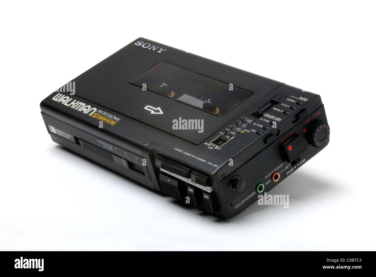 Sony Walkman personal Stereo Cassette Player Walkman Professional Recorder D6C Stock Photo