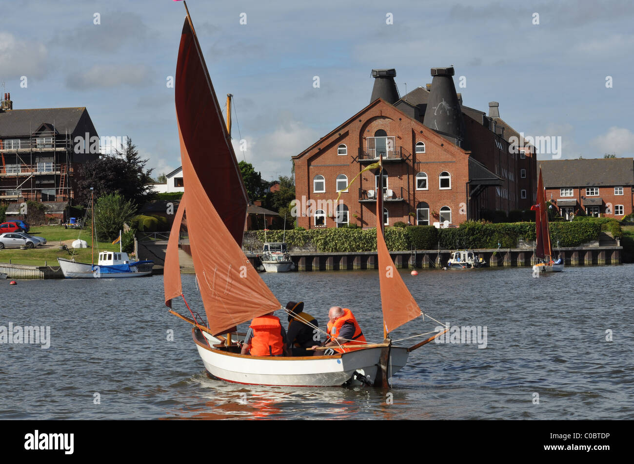 Oulton Broad, Norfolk Broads, Suffolk. Stock Photo