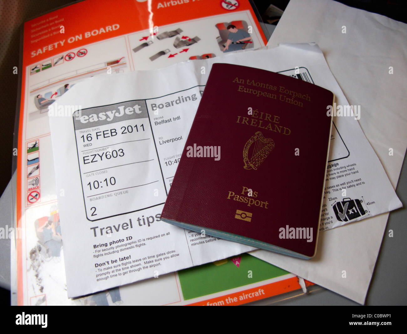 Boarding card hires stock photography and images Alamy
