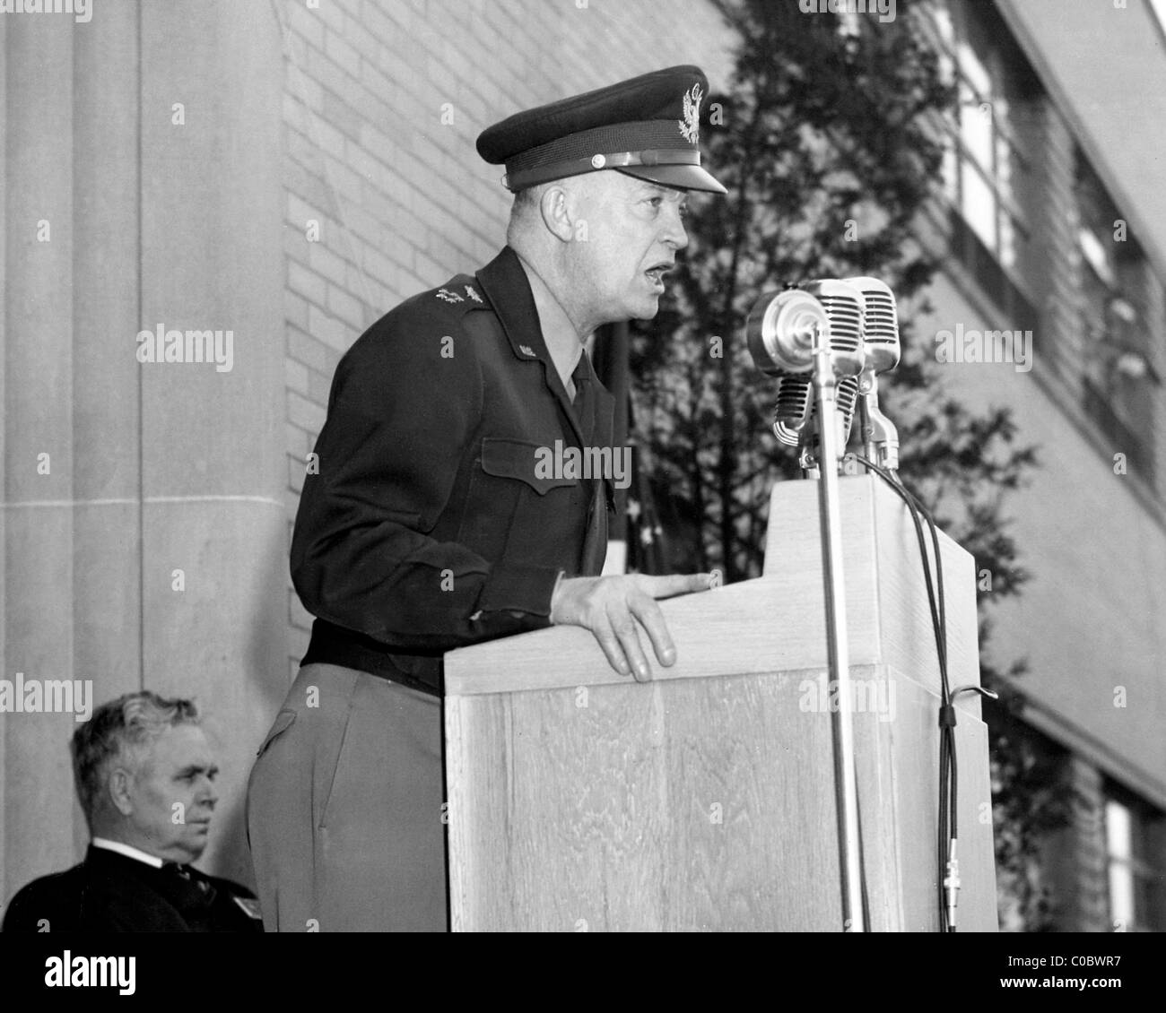 General Dwight Eisenhower Stock Photo