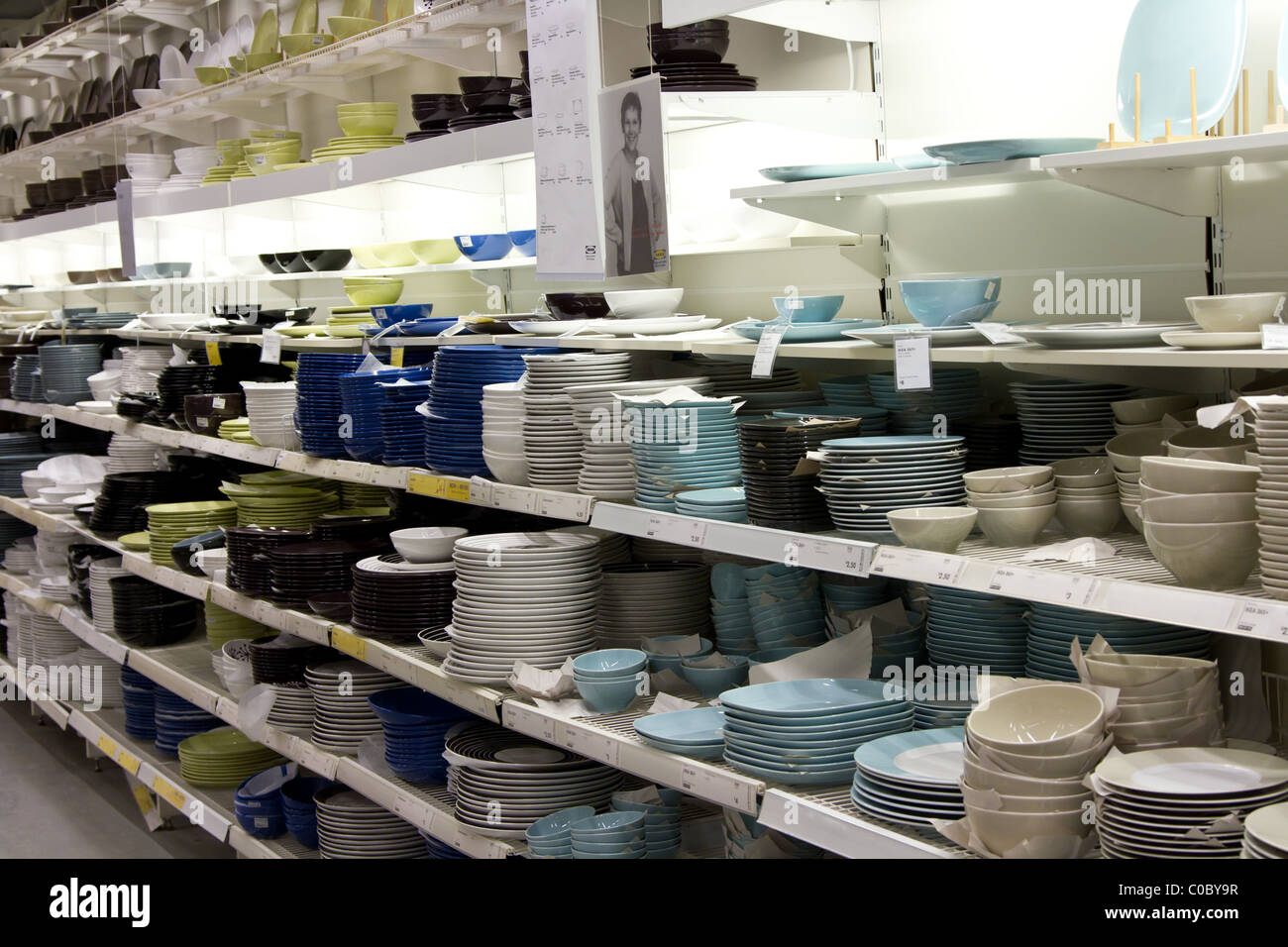 shopping plate kitchen ikea Stock Photo Alamy