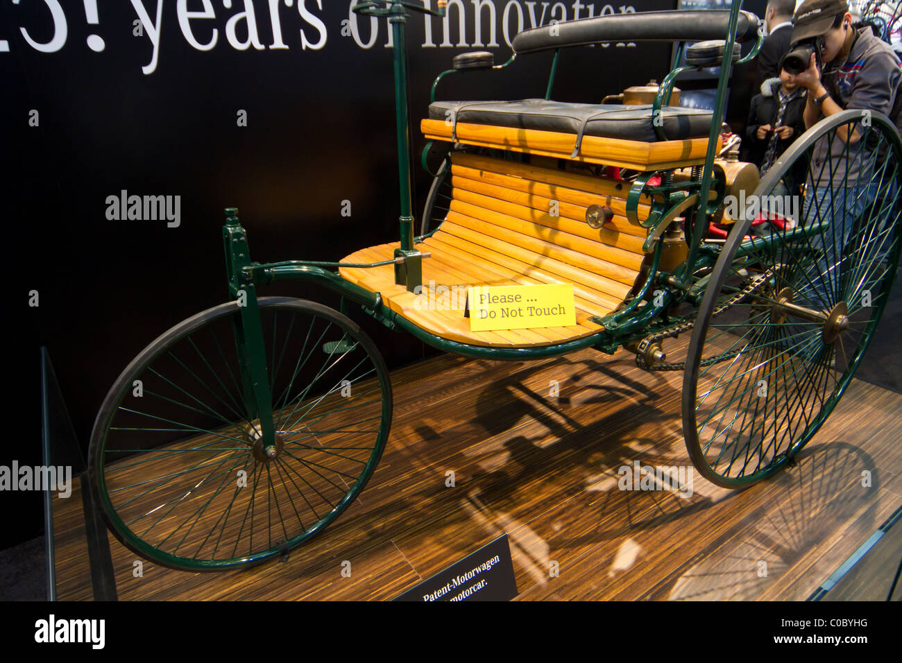 worlds first motorized vehicle Stock Photo Alamy