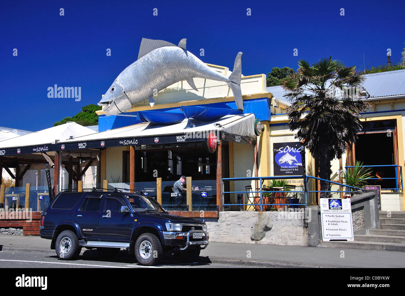 The Sonic Pacific Seafood Restaurant & Bar, West End, Kaikoura, Canterbury, South Island, New