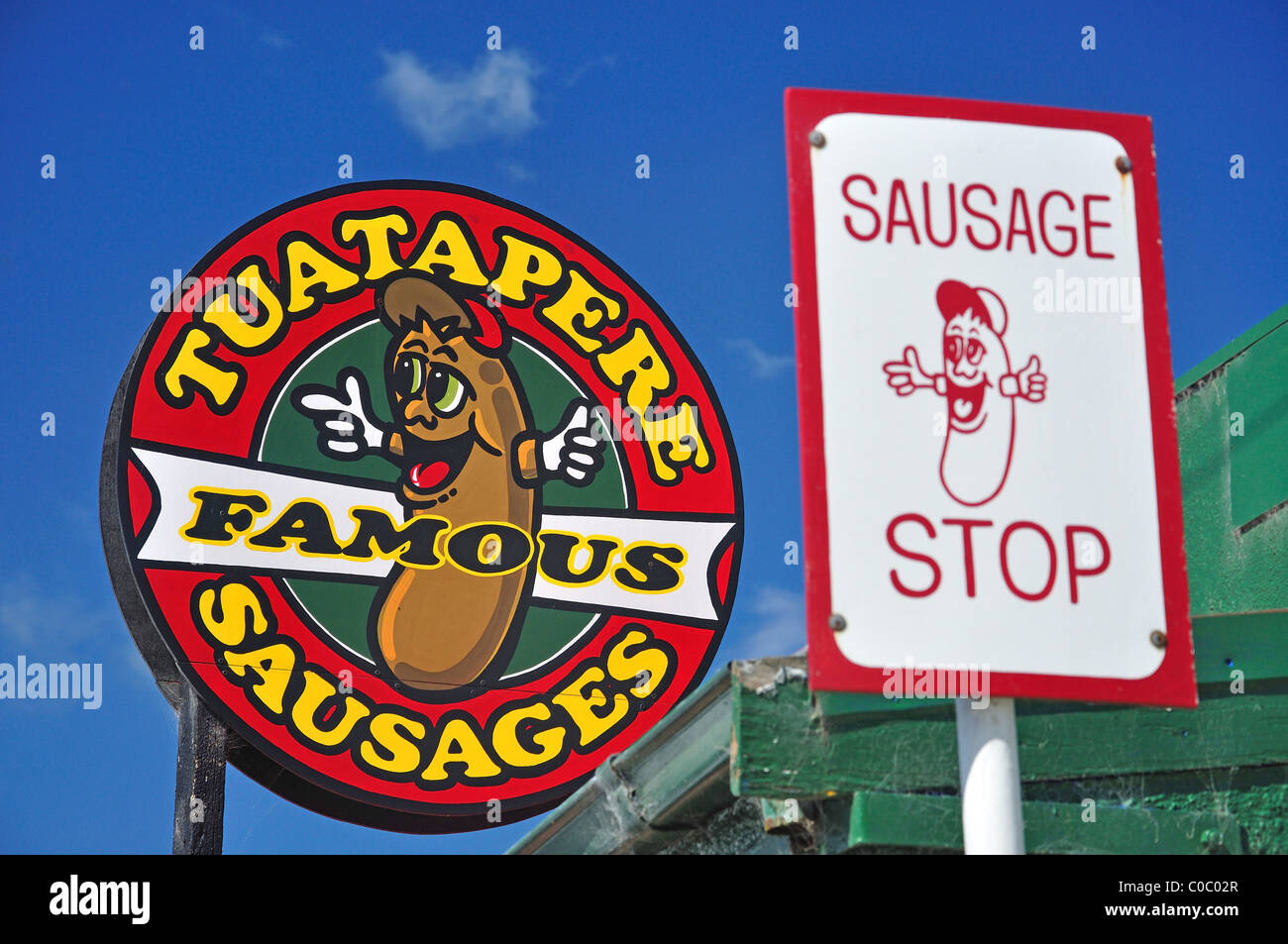 The 'Famous Tuatapere Sausage Shop', Main Street, Tuatapere, Southland