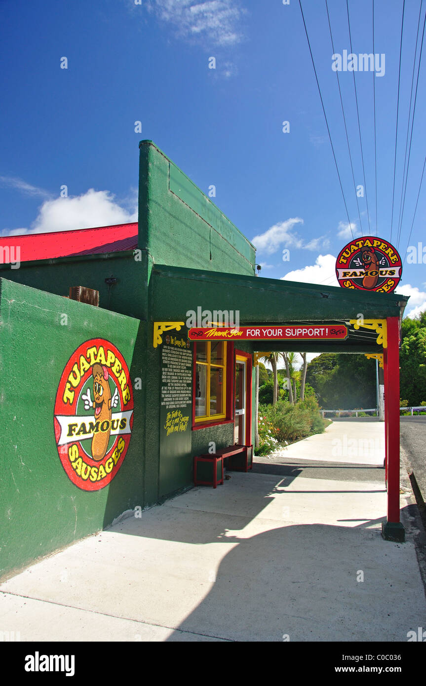 The 'Famous Tuatapere Sausage Shop', Main Street, Tuatapere, Southland