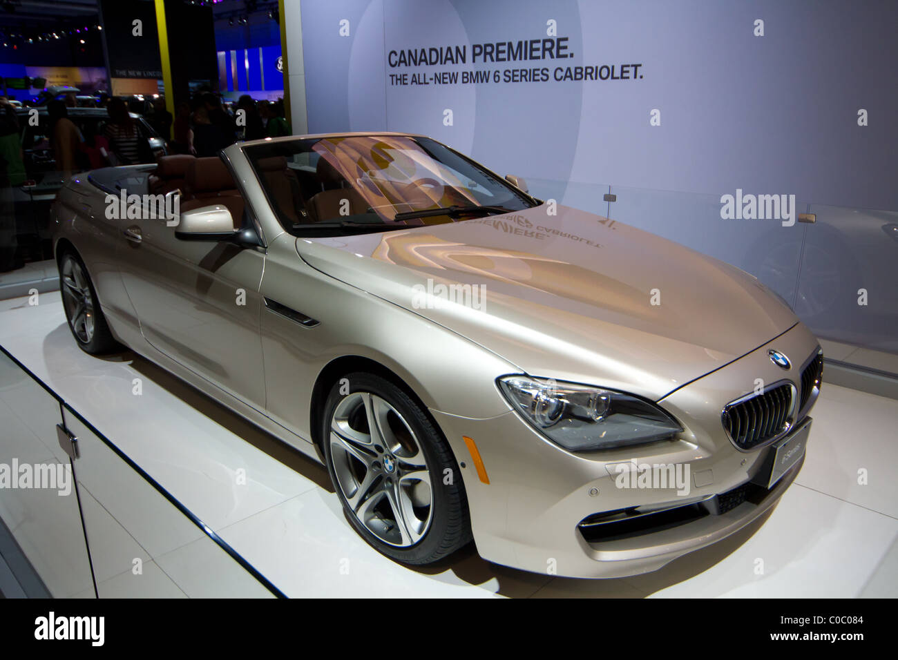 bmw 6 series cabriolet Stock Photo
