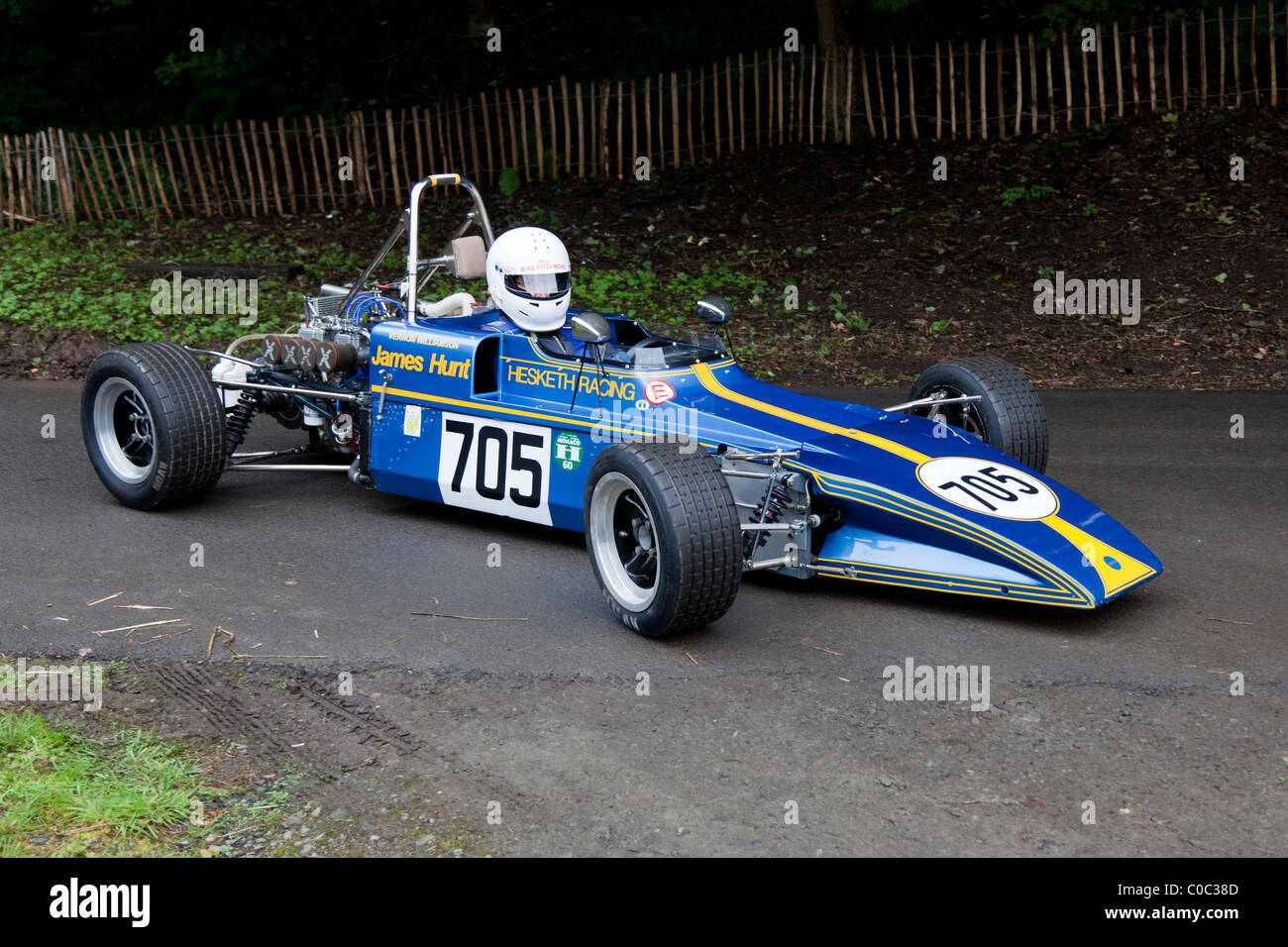 Hesketh Dastle single seater race car Stock Photo