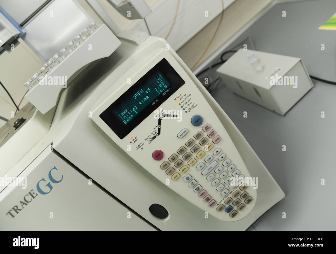 Trace Gas Chromatograph in The Central Forensic Laboratory of the