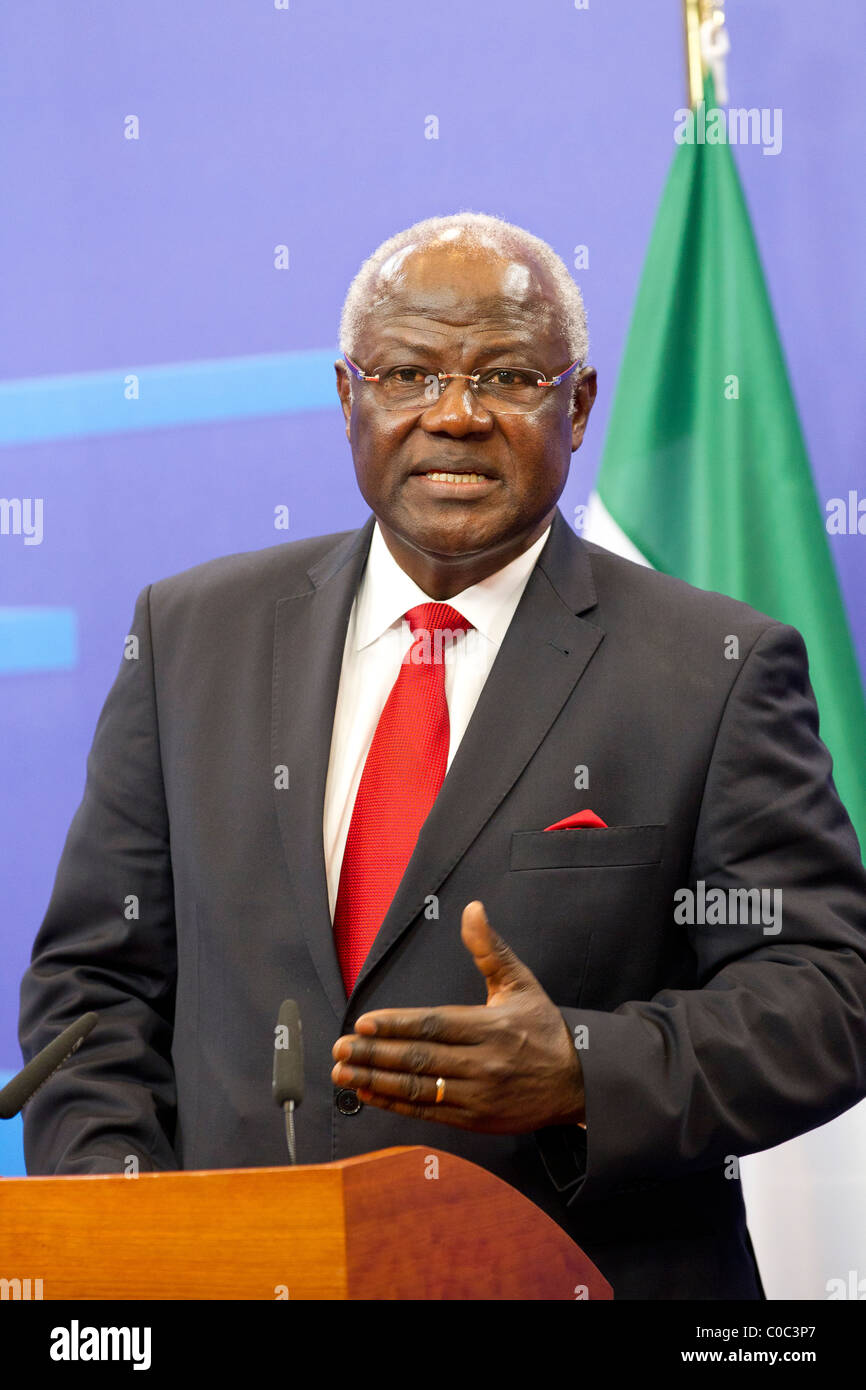 Ernest Bai Koroma, President of Sierra Leone Stock Photo Alamy