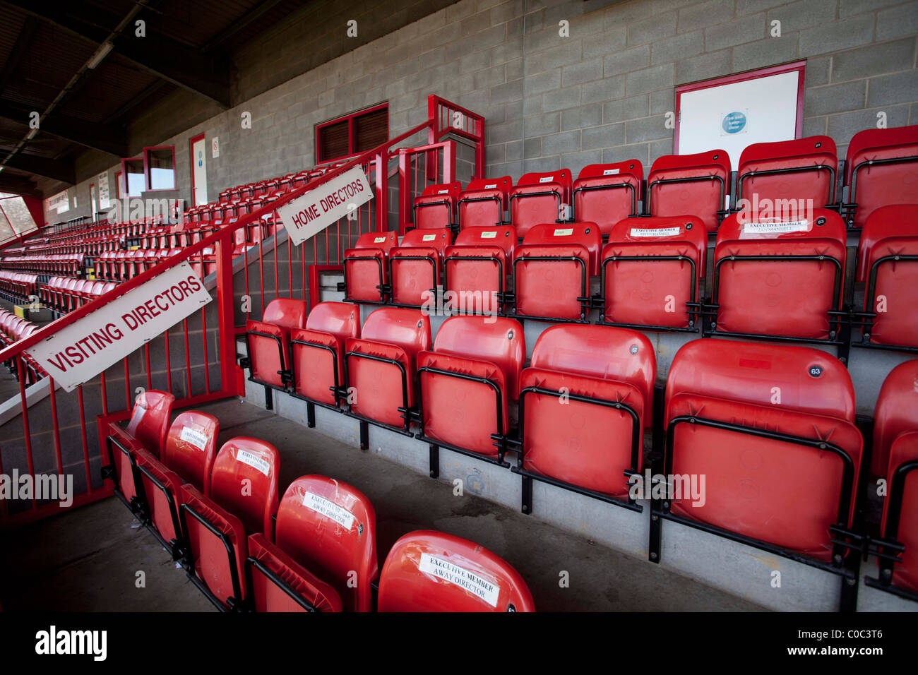The Broadfield Stadium in Crawley, home of Crawley Town Football Club