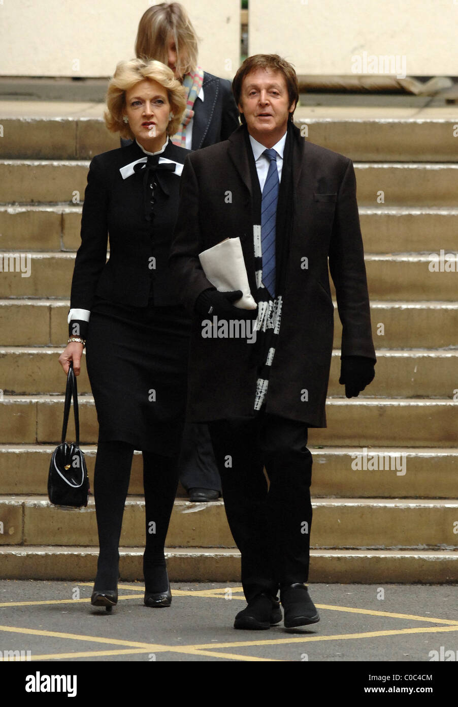 Sir Paul McCartney At the Royal Courts of Justice on the last day of