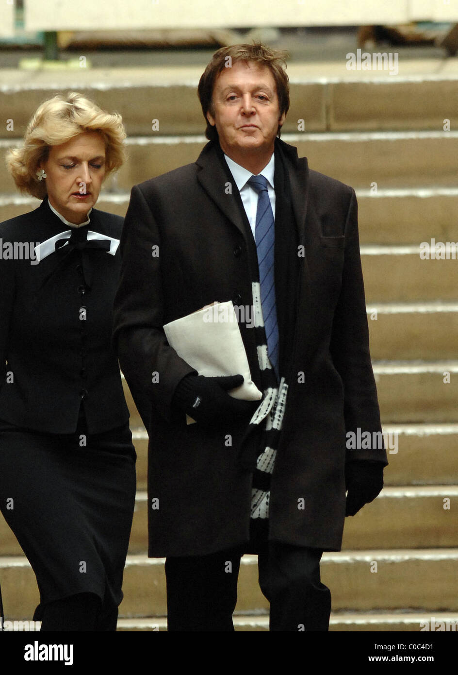 Sir Paul McCartney At the Royal Courts of Justice on the last day of