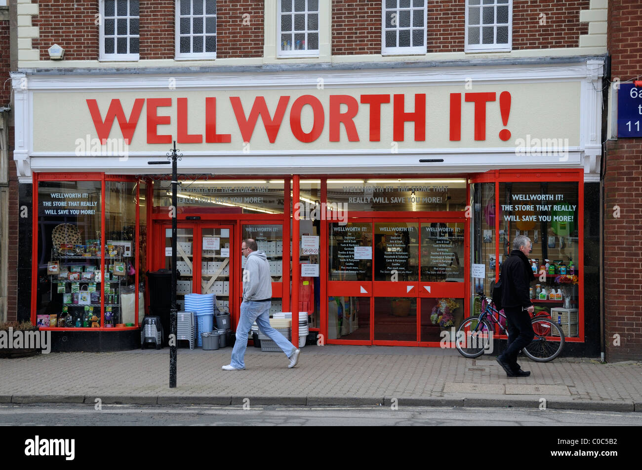 Former Woolworth shop in Ledbury Herefordshire England UK now renamed
