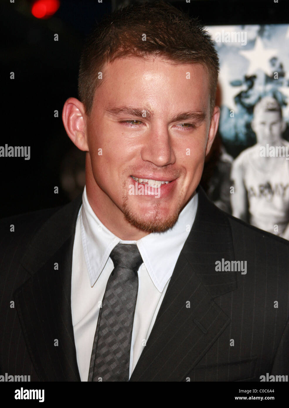 Channing Tatum Los Angeles premiere of 'Stop-Loss' - arrivals held at ...