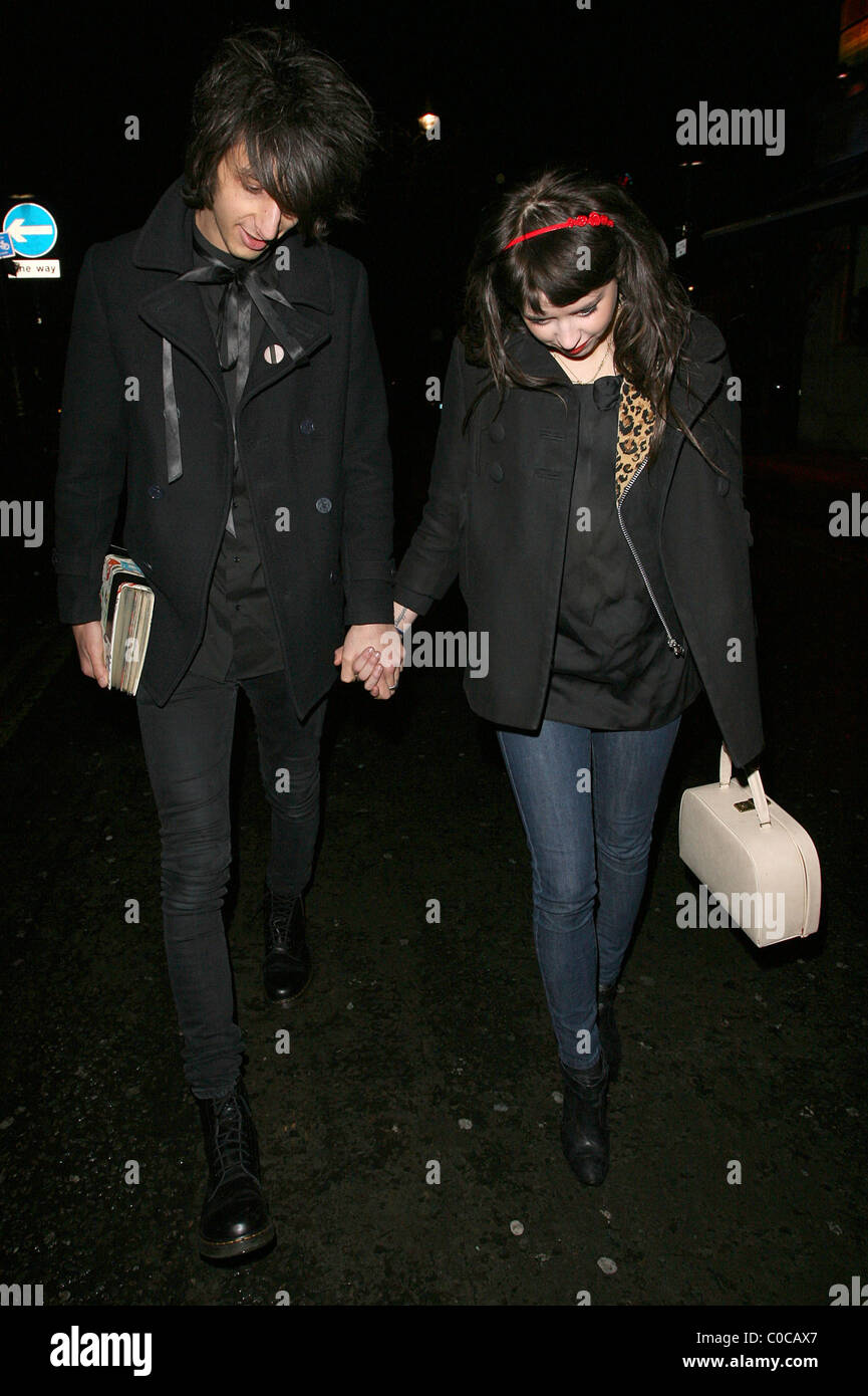 Peaches Geldof and her new boyfriend, Horrors frontman Faris Rotter