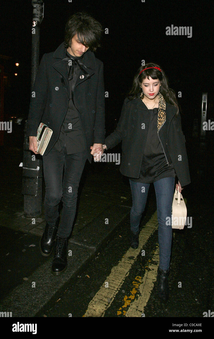 Peaches Geldof and her new boyfriend, Horrors frontman Faris Rotter