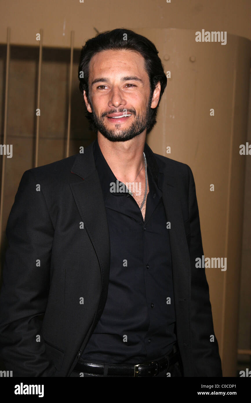 Rodrigo Santoro Premiere of 'Redbelt' shown at the Egyptian Theater Los Angeles, California - 07.04.08 Stock Photo