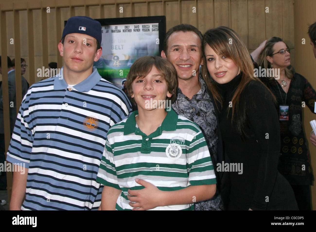 Ray mancini family premiere redbelt hi-res stock photography and