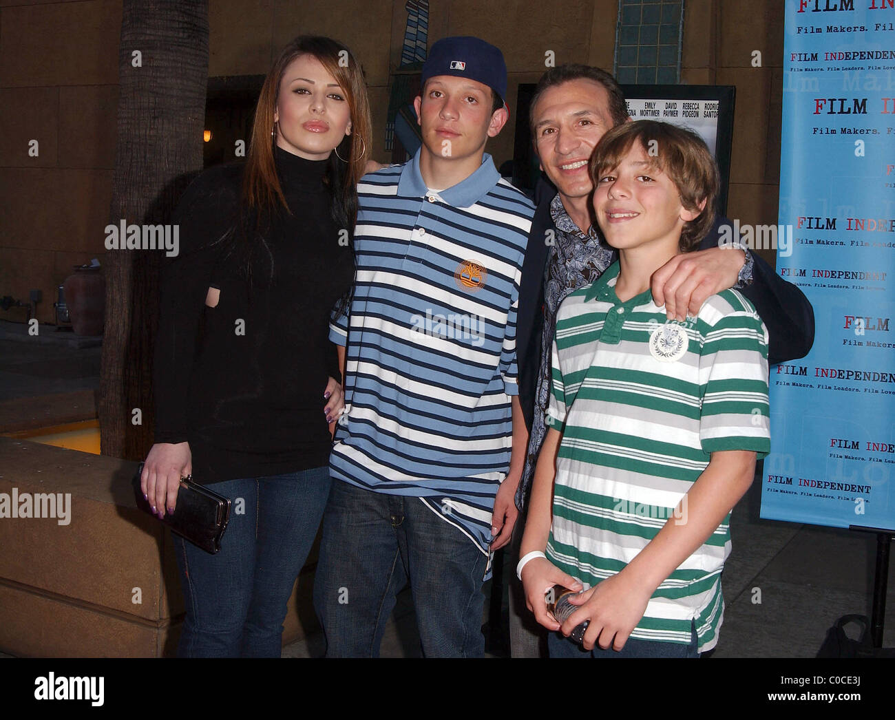 Ray mancini family premiere redbelt hi-res stock photography and