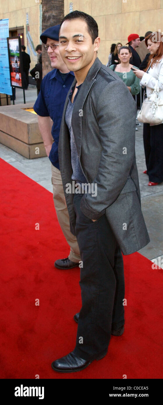 Ray Mancini and family Los Angeles Special Screening of Redbelt